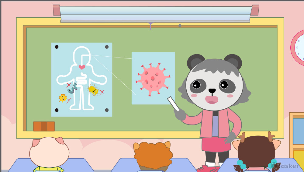 老師說腸病毒和新冠病毒蔓延