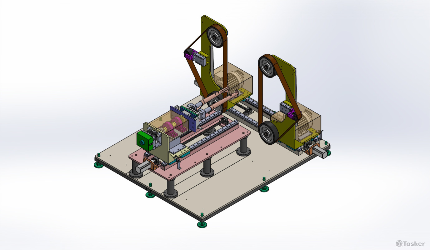 第二代毛邊加工機