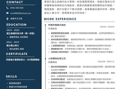 Lawliet 履歷範例Noxen