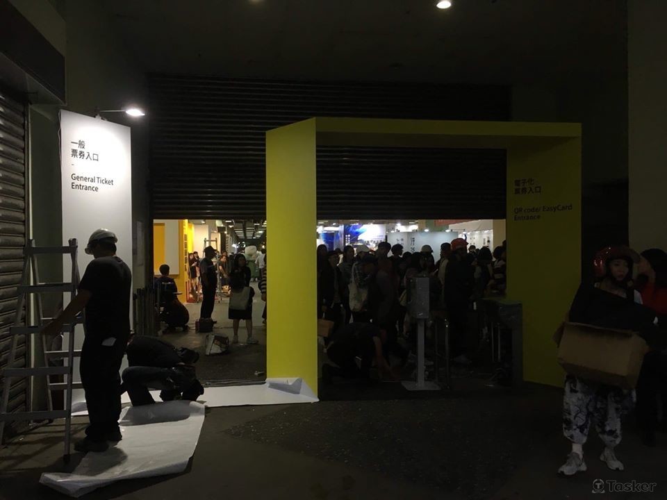 專案/新一代展場出入口設計