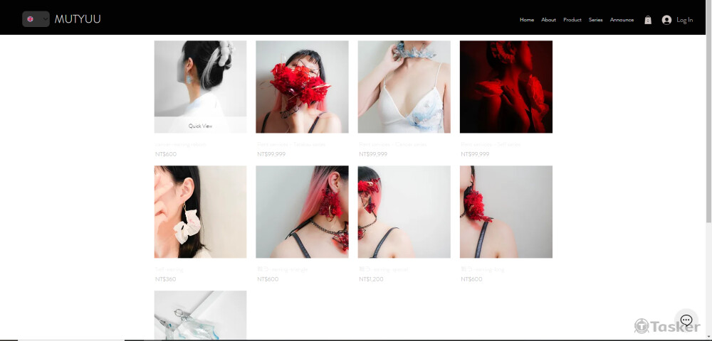 官網視覺設計與uxui設計-商品頁