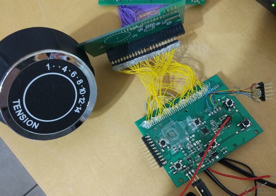 藍芽划船機錶頭2