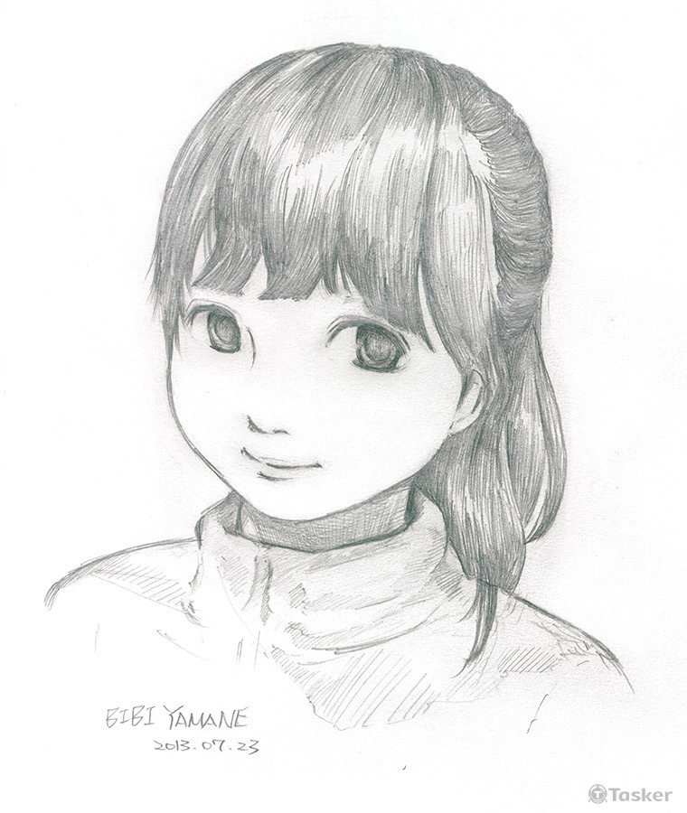 [鉛筆]人像素描