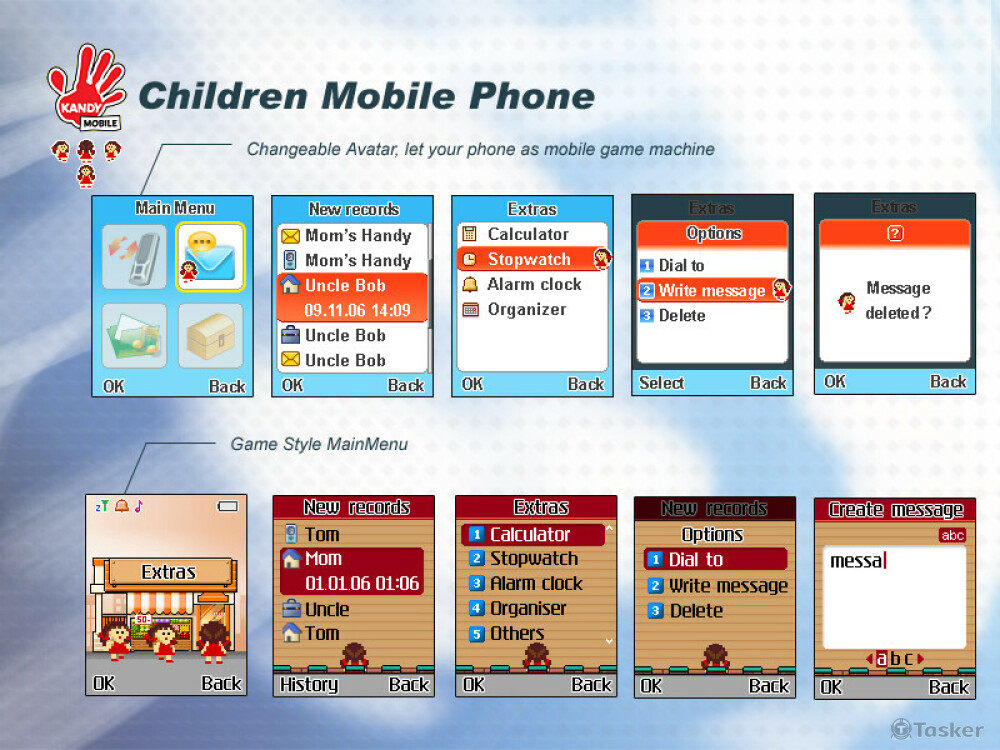 兒童手機概念提案