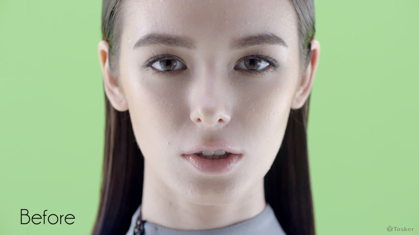 綠key處理/人像修圖/合成  Before