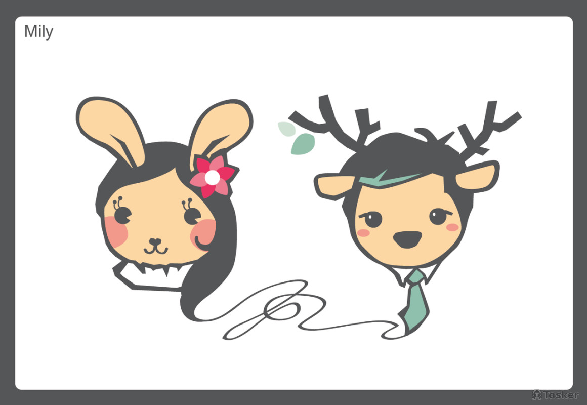 (兔/鹿)吉祥物(競標作品)