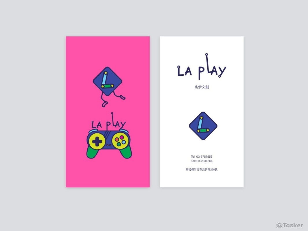 兆伊文創公司 商標標準字LOGO名片設計(競標作品)