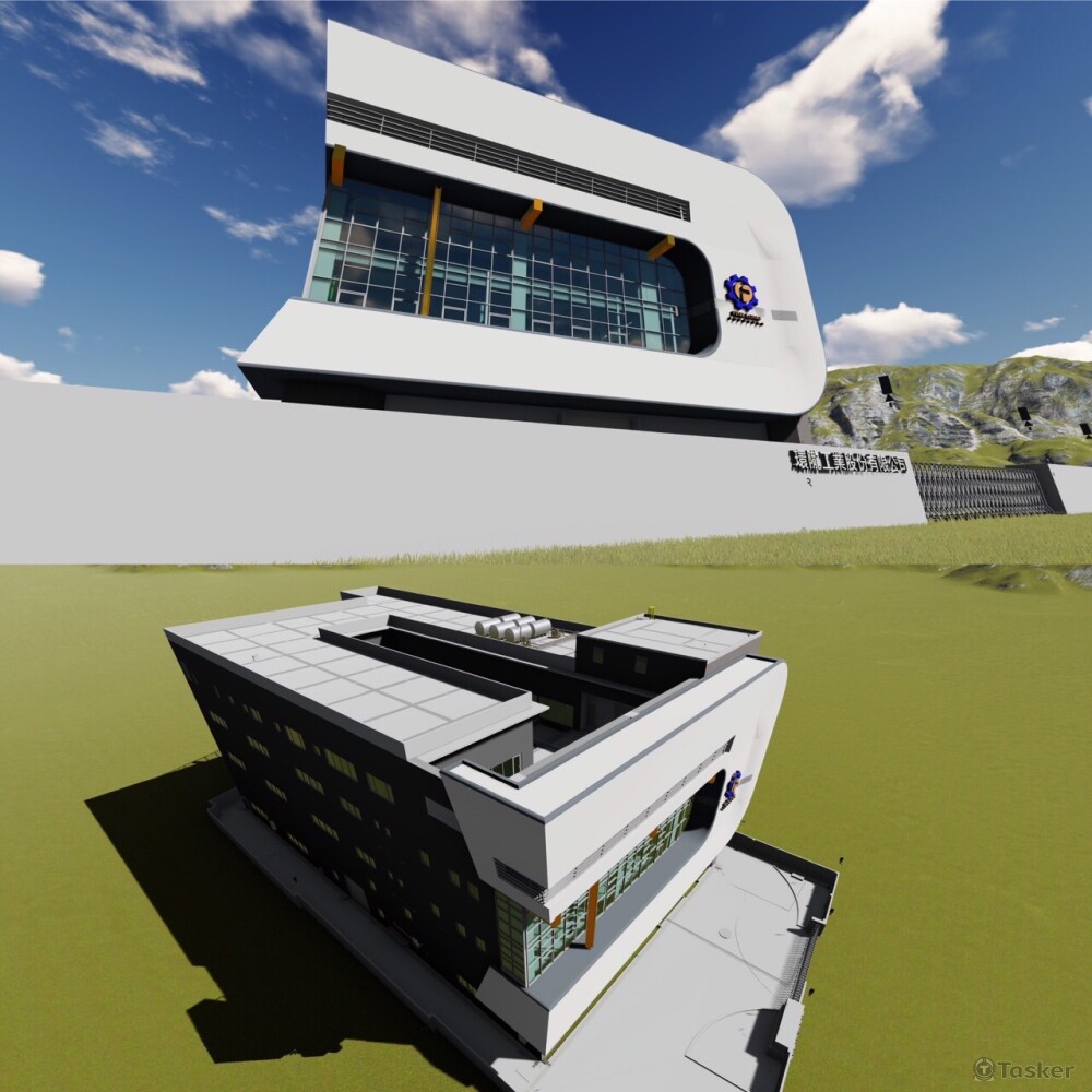 某工業產業業主廠住合一案