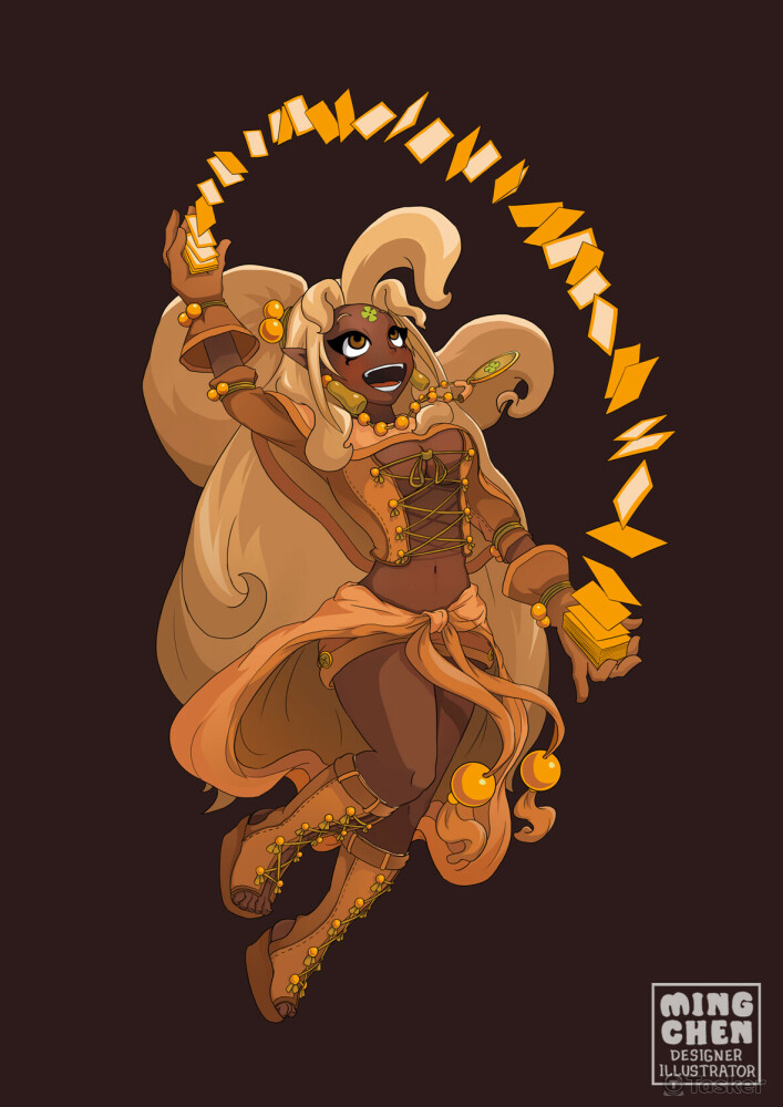 角色設計_卡牌魔術師