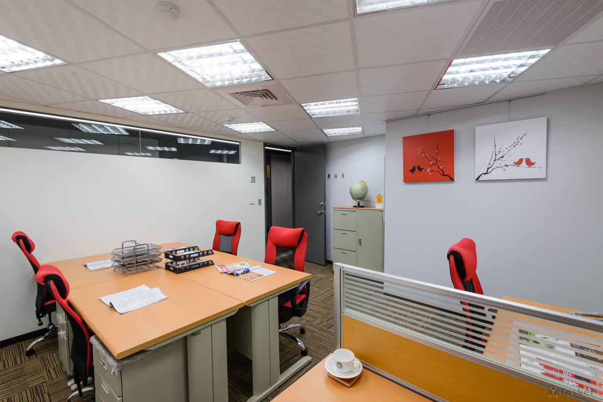 高雄連鎖國際商務中心室內空間與外觀攝影