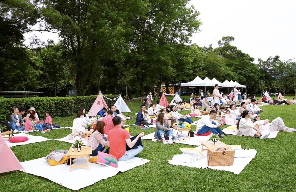 扶輪社授證十週年，野餐派對活動現場