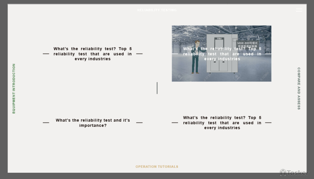 詳細頁(分類頁)新穎設計