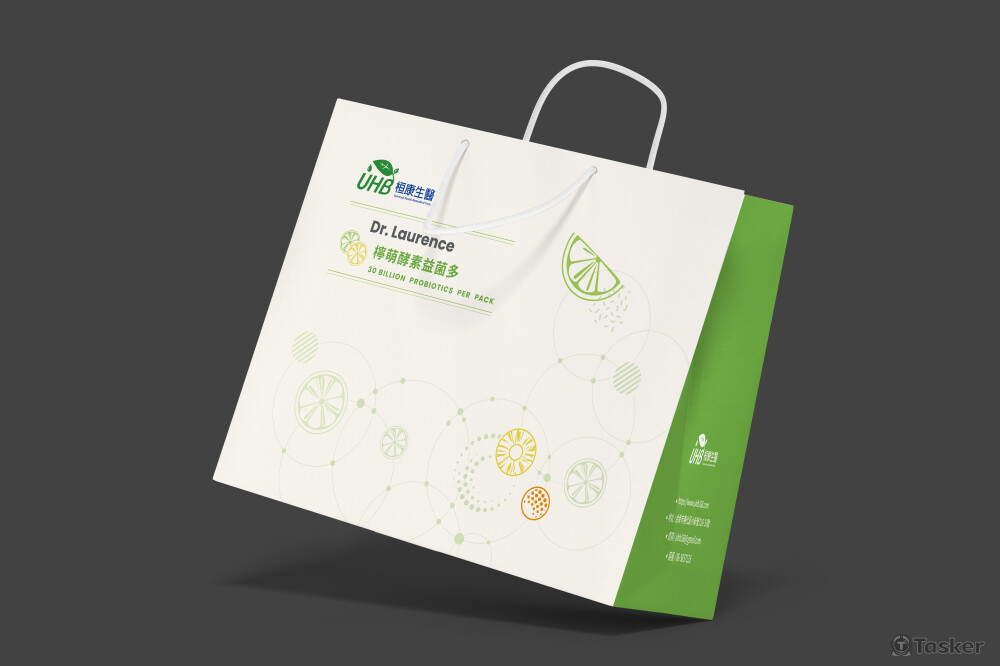 包裝設計 | 桓康生醫紙袋A