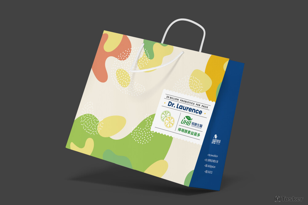 包裝設計 | 桓康生醫紙袋B