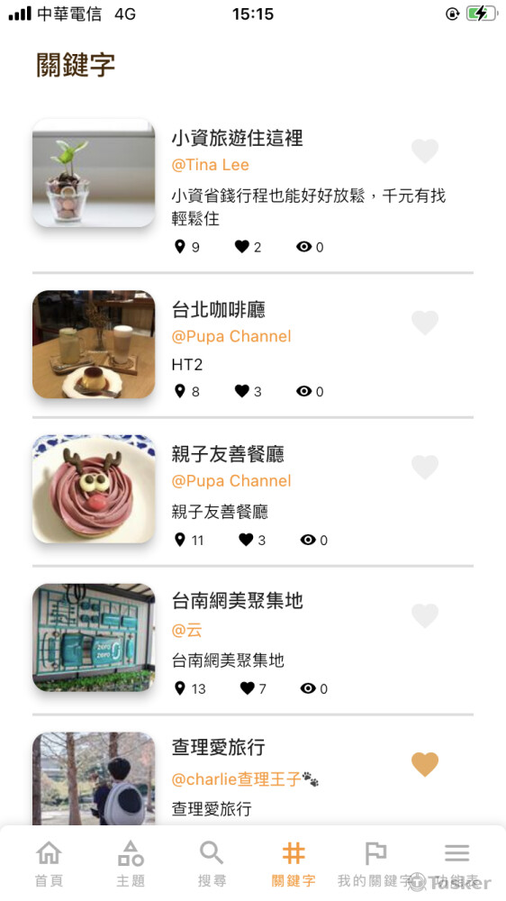 Scorch＿全部關鍵字＿使用者自建（實際畫面）