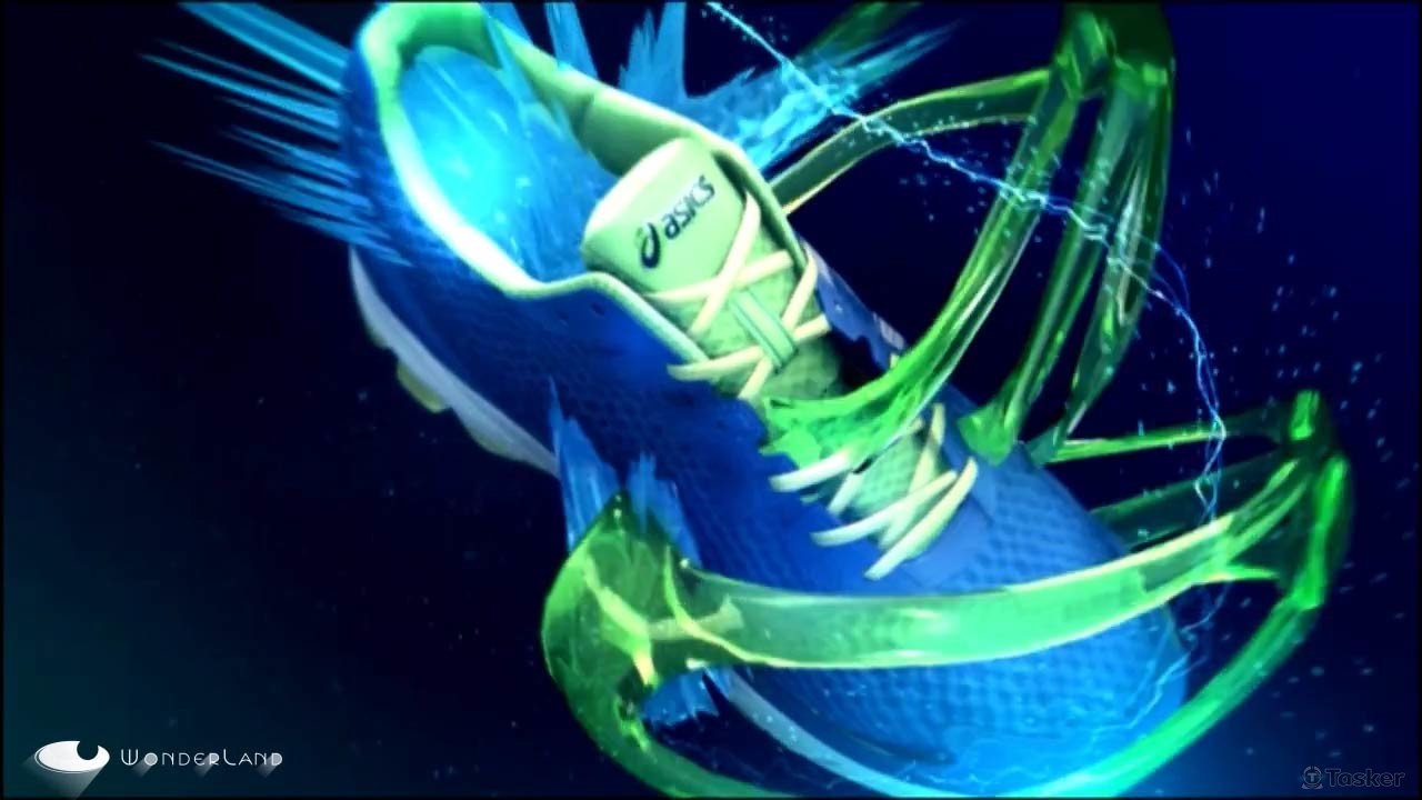 亞瑟士慢跑鞋廣告