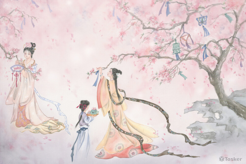 小螢插畫古風人物