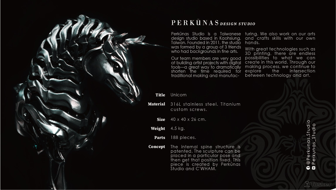 perkunas studio 雷神藝術工作室 - 馬首