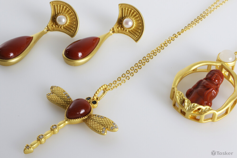 珠寶類項鍊圖Ｂ