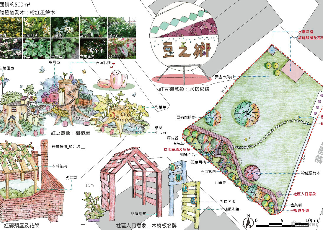 社區綠美化(豆豆的故鄉)