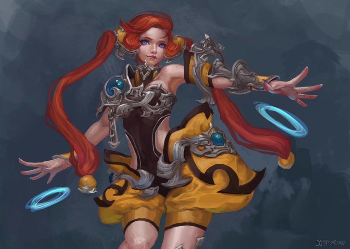 人物設計_女法師