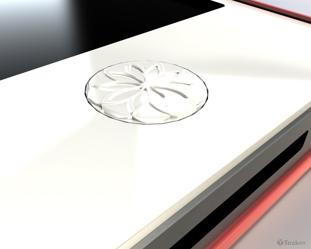 Iphone HOME鍵立體貼紙設計