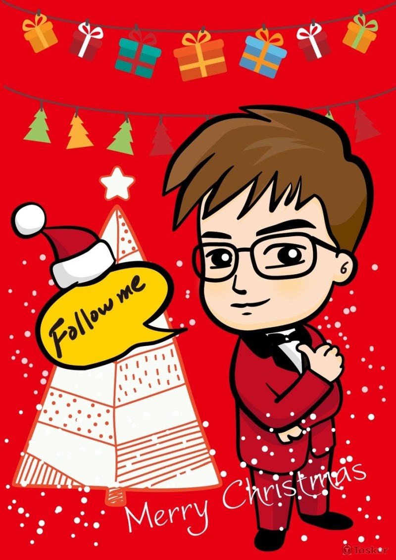 聖誔插畫(競標作品)