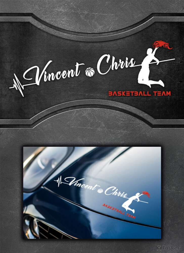 個人化-汽車反光貼紙設計