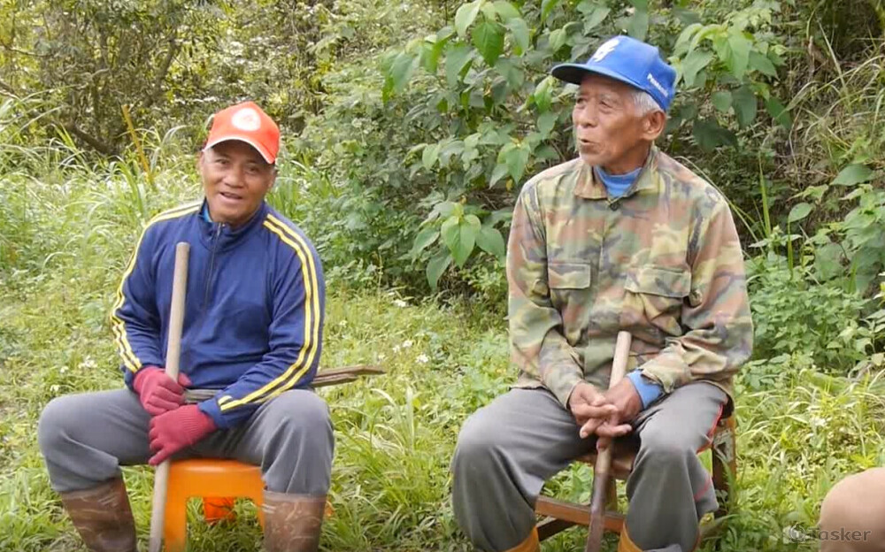 原住民傳統捕魚影片剪輯