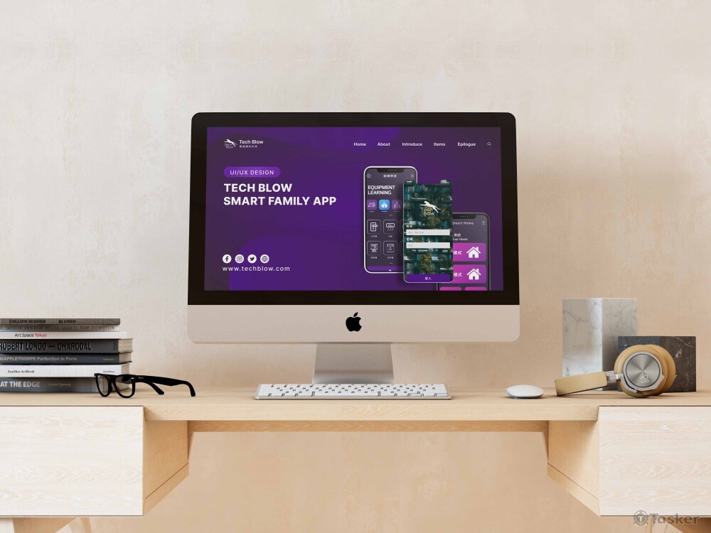 騰豹科技 智慧家庭 Mockup