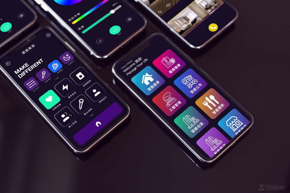 騰豹科技 智慧家庭介面設計