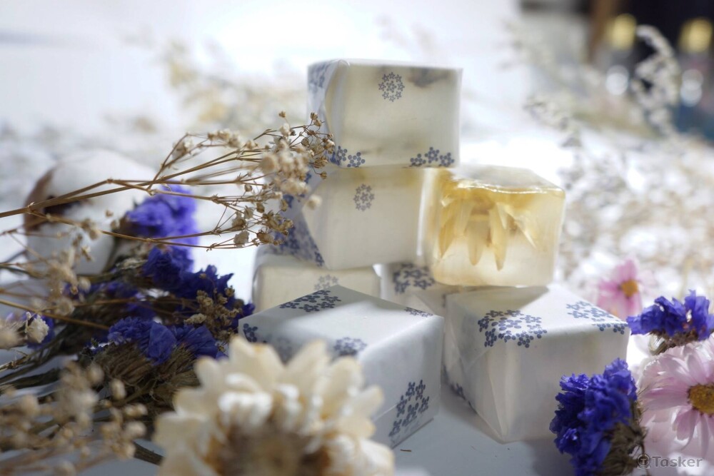 文創品牌-花緒 商品 (乾燥花香皂)