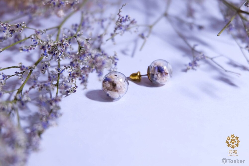 文創品牌-花緒 商品 (耳針式耳環)