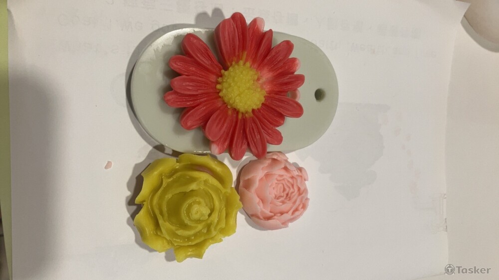 婚禮禮物-香薰手工蠟片