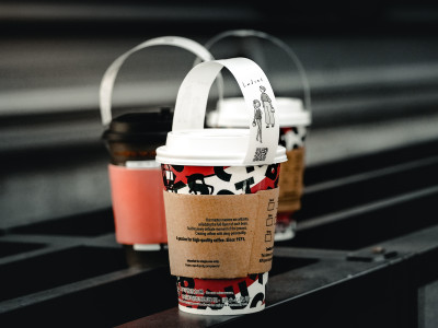 EZ takeout提手膠帶產品意境攝影