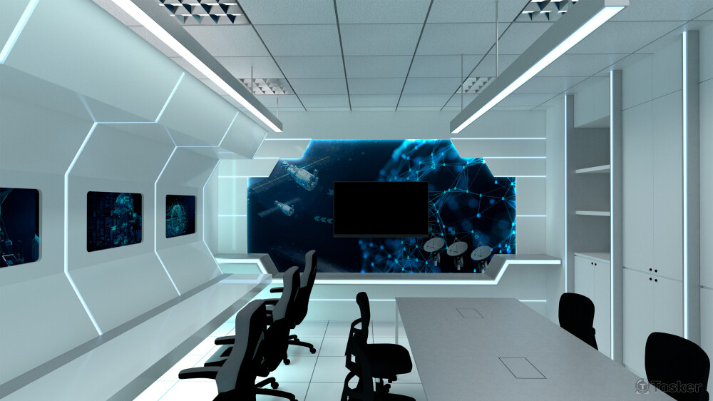 Office design - modern cyber