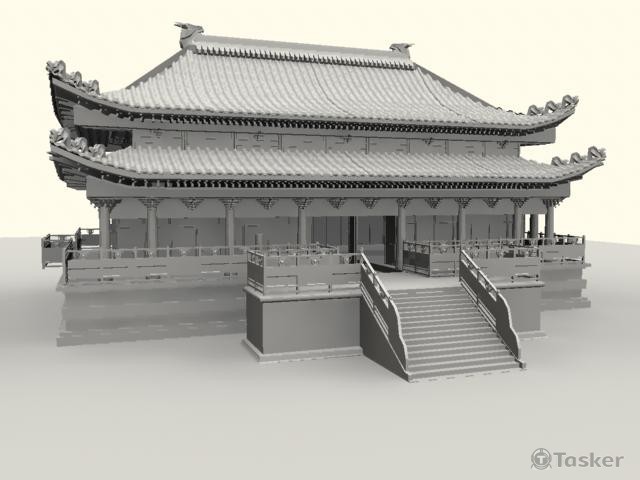 3D中國建築