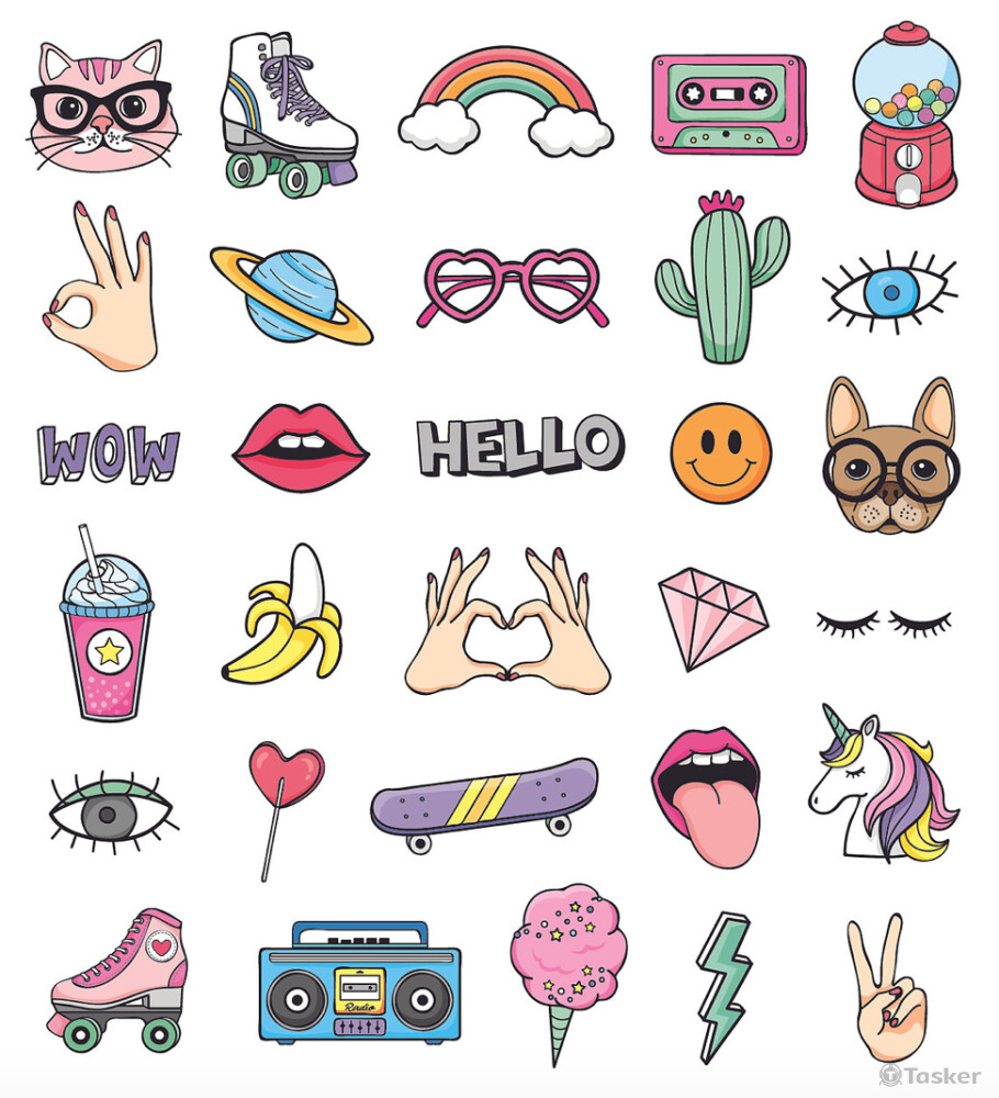 Fashion Patch 元素設計