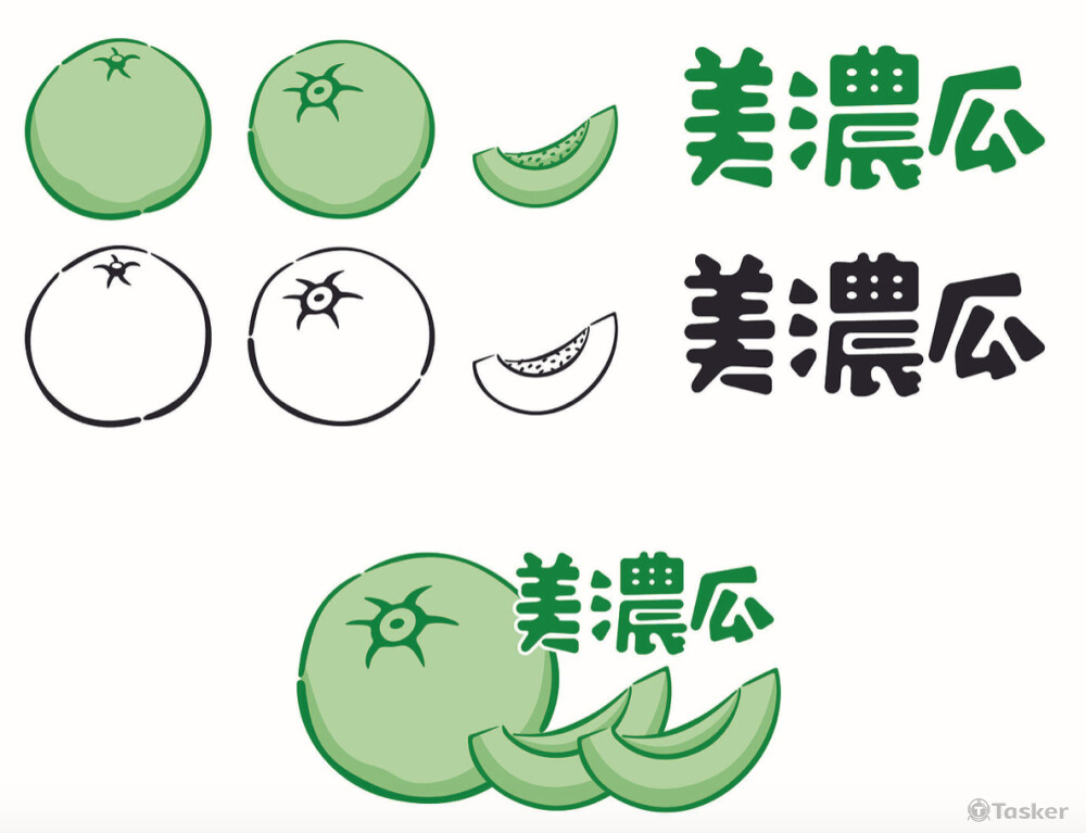 美濃瓜 ICON設計