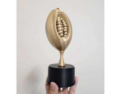 3D列印可可獎盃