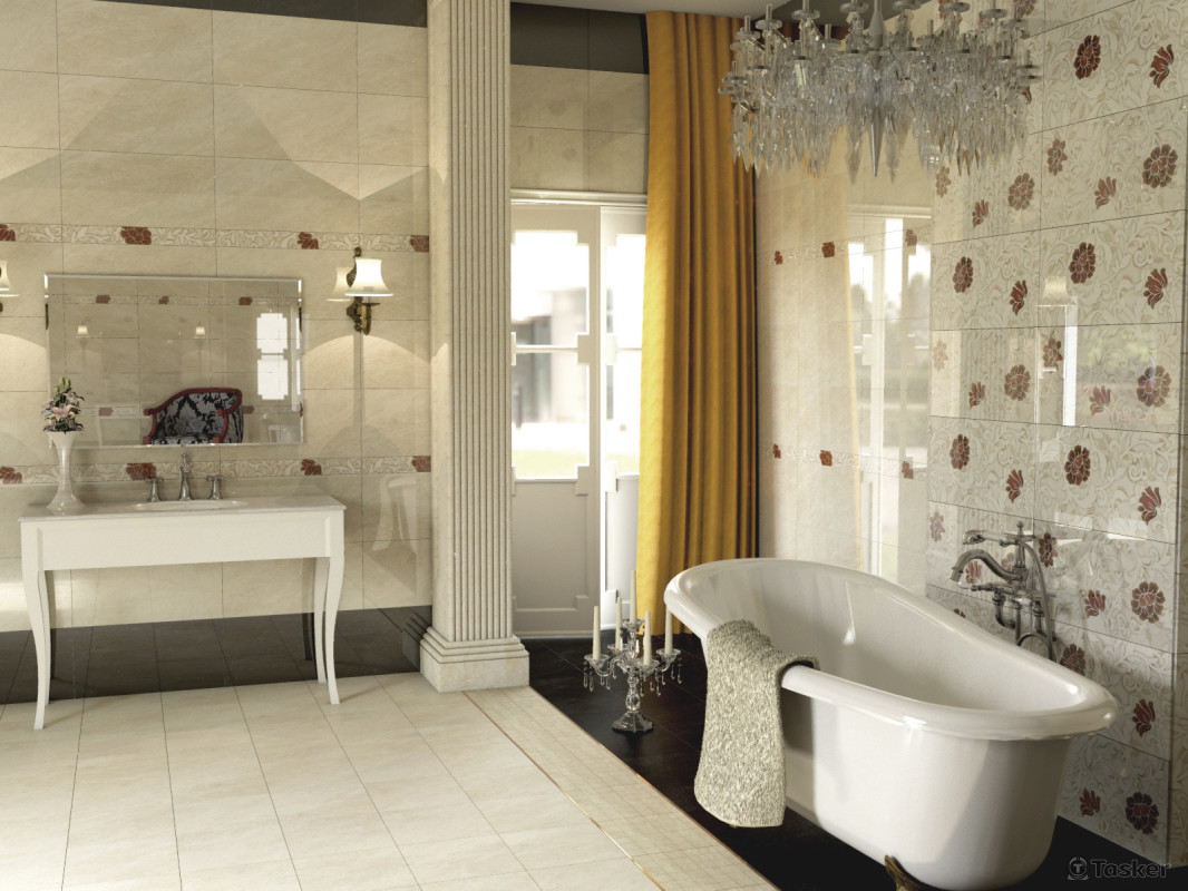 新古典浴室效果圖