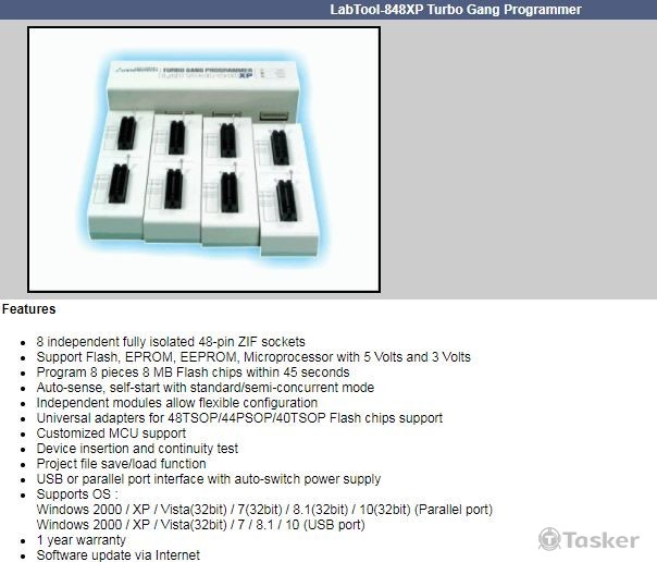 LabTool-848XP Turbo Gang Programmer