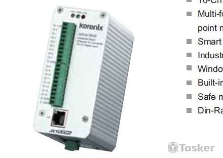 JetCon 6330 工業級智能16通道數位輸入乙太網IO轉換器