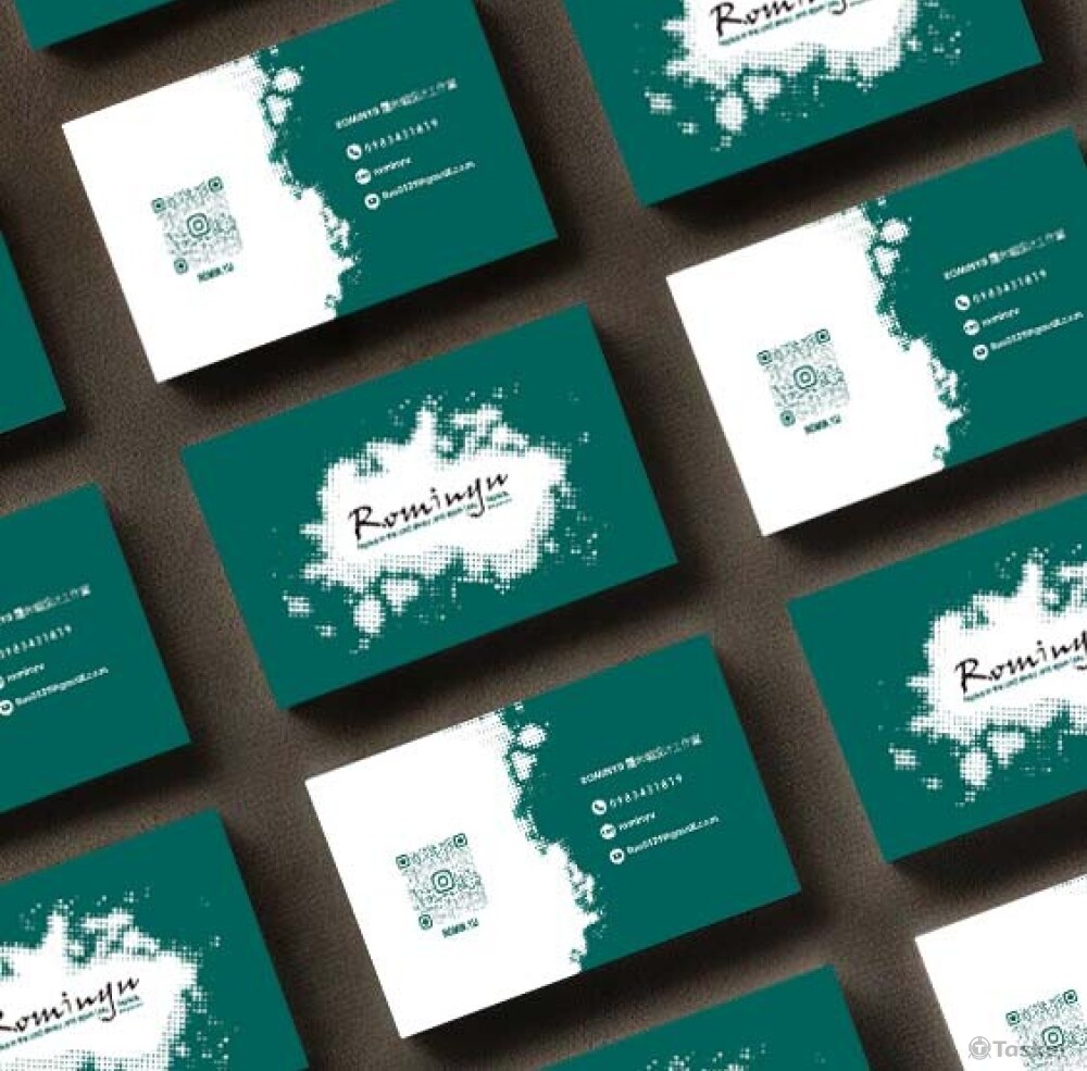 90x52mm標準格式之名片設計