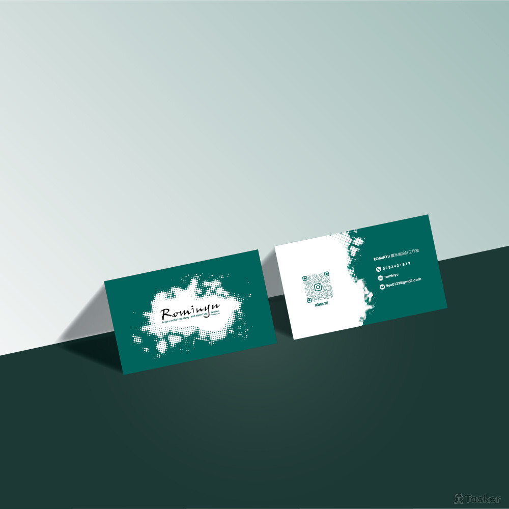 90x52mm標準格式之名片設計