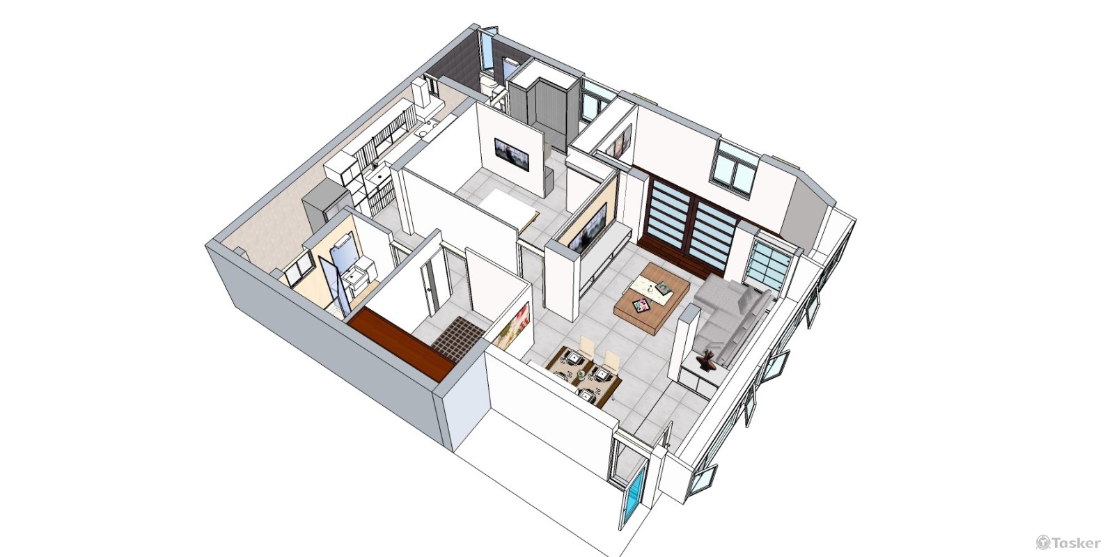 直觀視覺傳導助益
