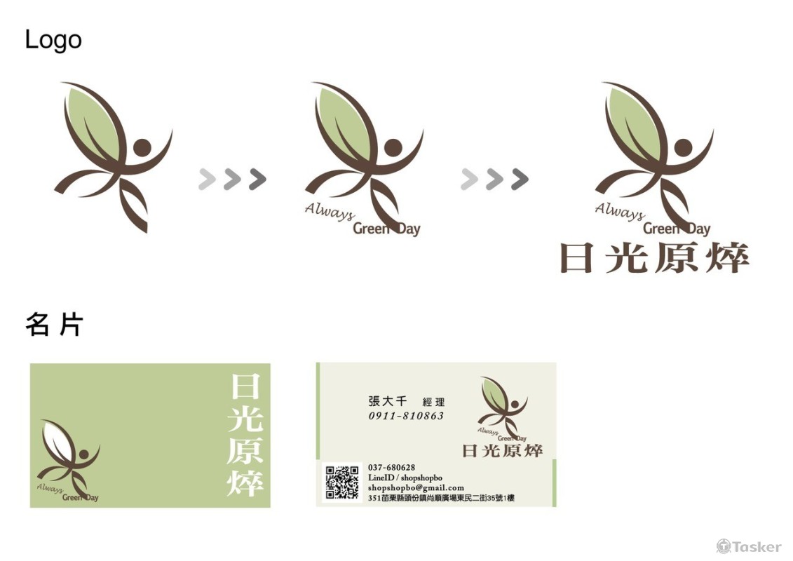 Green Day logodesign(競標作品)