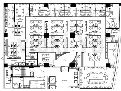 商業辦公室設計圖圖示