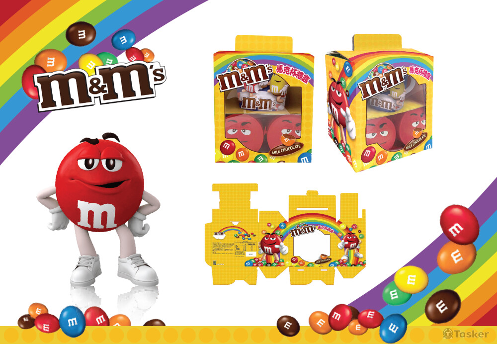 m&m's 馬克杯組合