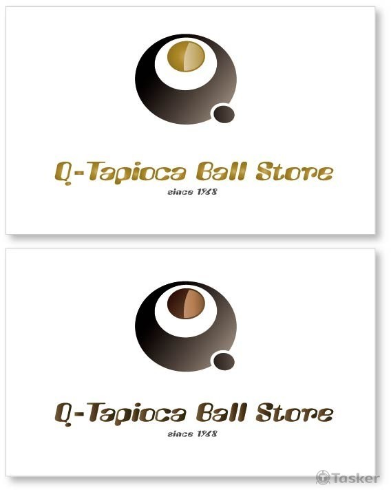 阿Q粉圓LOGO設計(競標作品)